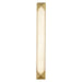 Caesar LED Vanity Vintage Brass/Alabaster-Bathroom Fixtures-Alora-Lighting Design Store