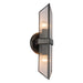 Cairo Two Light Vanity Ribbed Glass/Urban Bronze-Bathroom Fixtures-Alora-Lighting Design Store