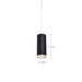 Cameo LED Pendant Brushed Nickel-Mini Pendants-Kuzco Lighting-Lighting Design Store