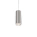 Cameo LED Pendant Brushed Nickel-Mini Pendants-Kuzco Lighting-Lighting Design Store