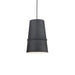 Castor One Light Pendant Black-Mini Pendants-Kuzco Lighting-Lighting Design Store