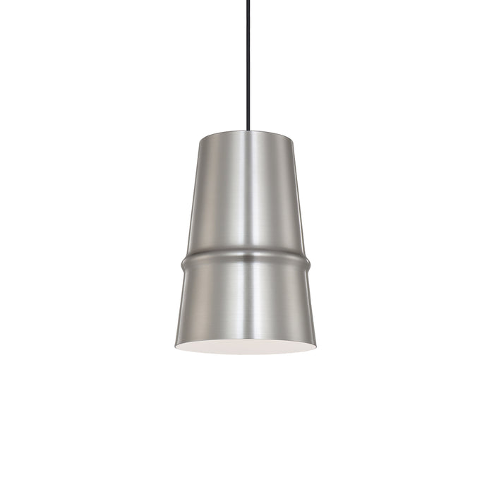 Castor One Light Pendant Brushed Nickel-Mini Pendants-Kuzco Lighting-Lighting Design Store