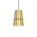 Castor One Light Pendant Gold-Mini Pendants-Kuzco Lighting-Lighting Design Store