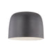 Cayne LED Flush Mount Black/White-Flush Mounts-Kuzco Lighting-Lighting Design Store