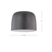 Cayne LED Flush Mount Black/White-Flush Mounts-Kuzco Lighting-Lighting Design Store