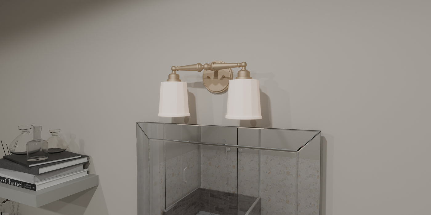 Cecilia Two Light Bath-Bathroom Fixtures-Quoizel-Lighting Design Store