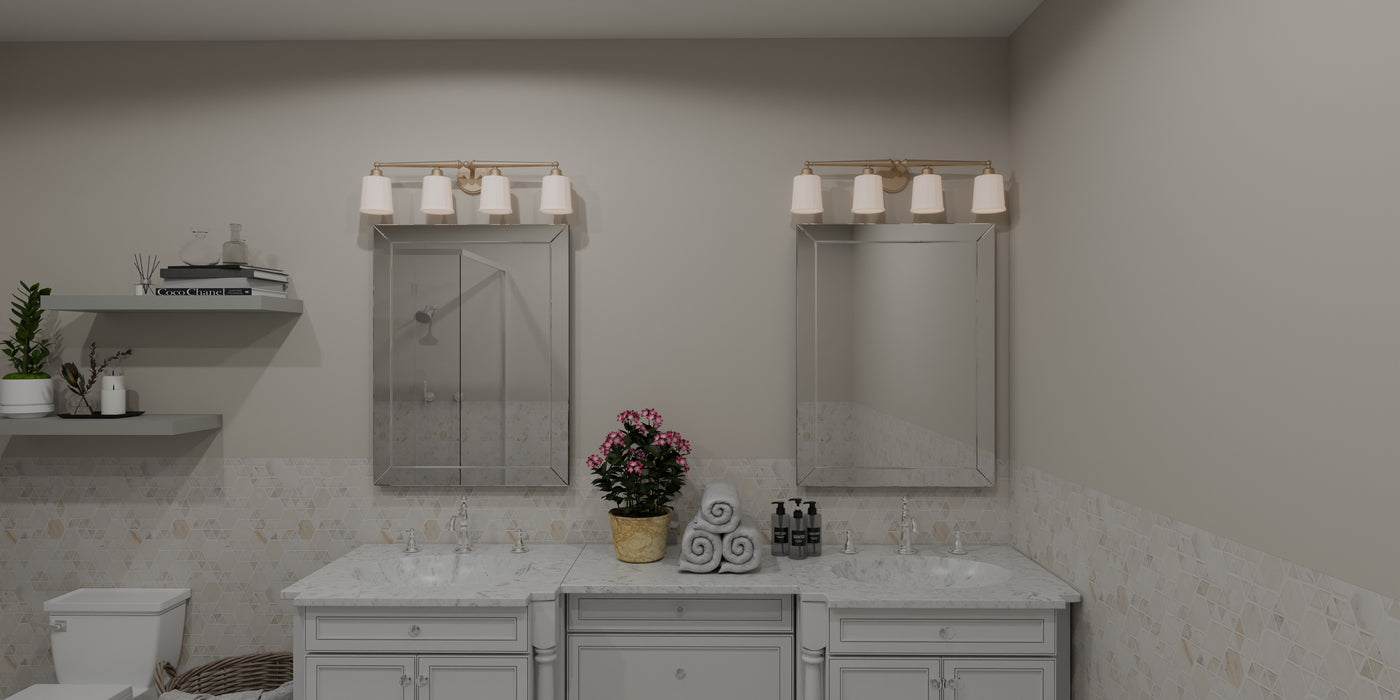 Cecilia Four Light Bath-Bathroom Fixtures-Quoizel-Lighting Design Store
