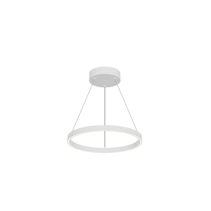 Cerchio LED Pendant White-Pendants-Kuzco Lighting-Lighting Design Store