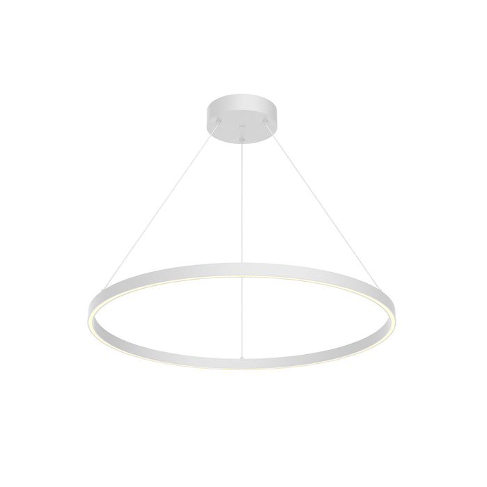 Cerchio LED Pendant White-Pendants-Kuzco Lighting-Lighting Design Store