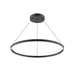 Cerchio LED Pendant Black-Pendants-Kuzco Lighting-Lighting Design Store