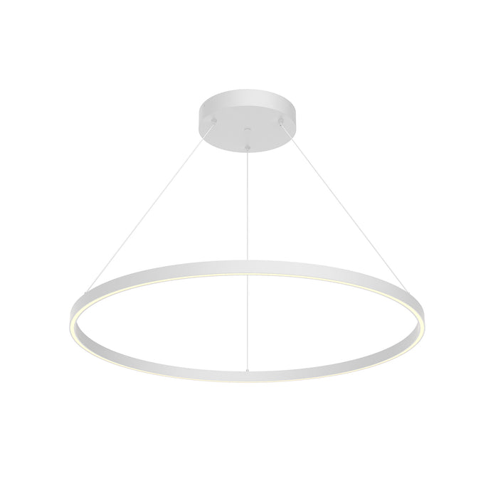 Cerchio LED Pendant White-Pendants-Kuzco Lighting-Lighting Design Store