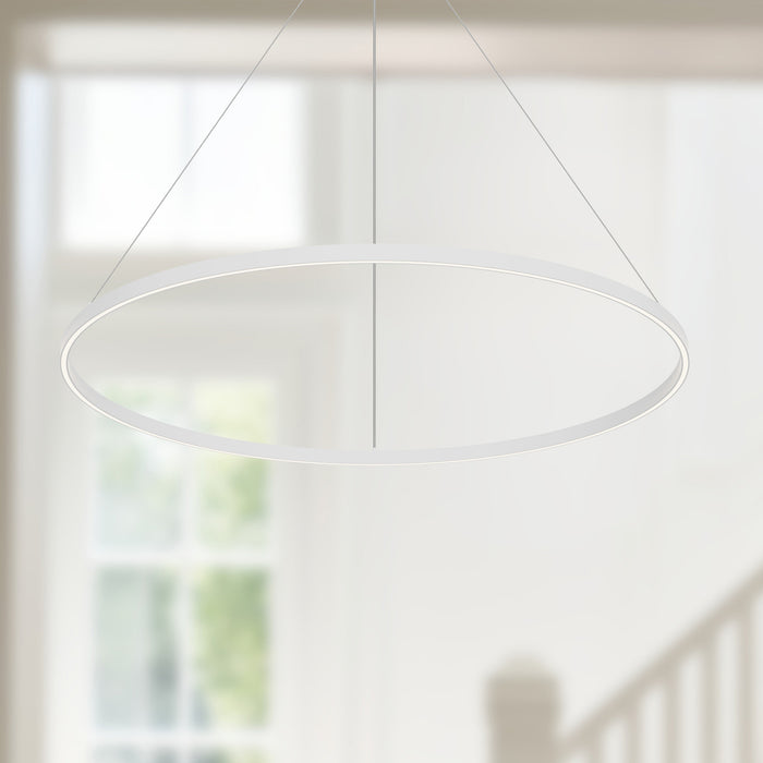Cerchio LED Pendant White-Pendants-Kuzco Lighting-Lighting Design Store