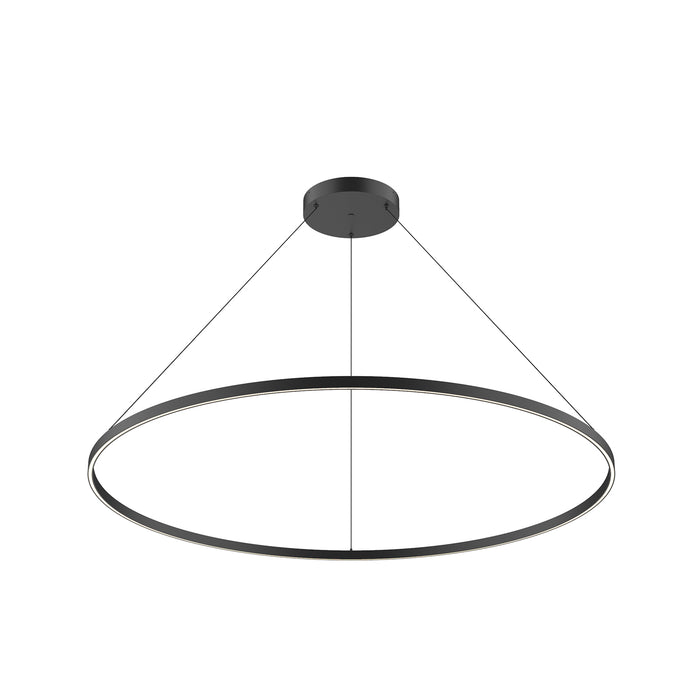 Cerchio LED Pendant Black-Pendants-Kuzco Lighting-Lighting Design Store
