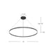 Cerchio LED Pendant Black-Pendants-Kuzco Lighting-Lighting Design Store