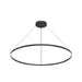 Cerchio LED Pendant Black-Pendants-Kuzco Lighting-Lighting Design Store