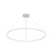 Cerchio LED Pendant White-Large Chandeliers-Kuzco Lighting-Lighting Design Store