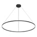 Cerchio LED Pendant Black-Pendants-Kuzco Lighting-Lighting Design Store