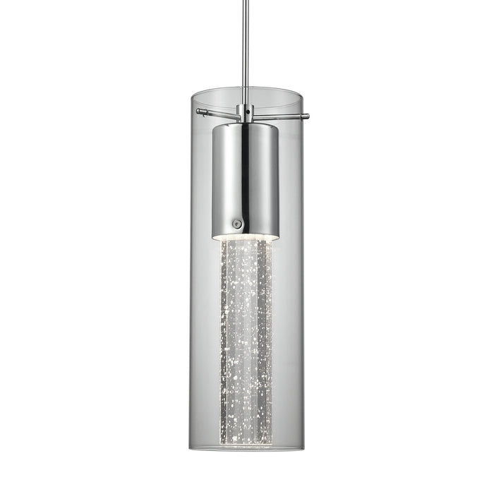 Champagne LED Pendant Chrome-Mini Pendants-Kuzco Lighting-Lighting Design Store