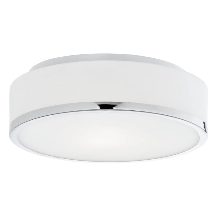 Charlie LED Flush Mount Chrome-Flush Mounts-Kuzco Lighting-Lighting Design Store