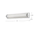 Charlotte LED Vanity Chrome-Bathroom Fixtures-Kuzco Lighting-Lighting Design Store