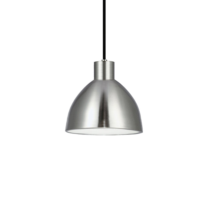 Chroma LED Pendant Brushed Nickel-Mini Pendants-Kuzco Lighting-Lighting Design Store