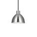Chroma LED Pendant Brushed Nickel-Mini Pendants-Kuzco Lighting-Lighting Design Store