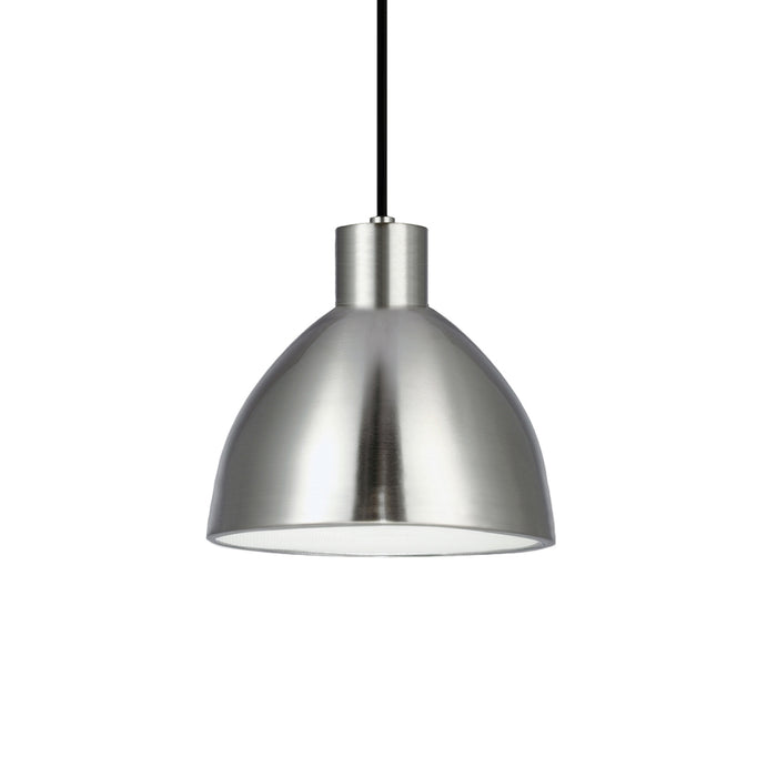 Chroma LED Pendant Brushed Nickel-Mini Pendants-Kuzco Lighting-Lighting Design Store
