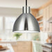 Chroma LED Pendant Brushed Nickel-Mini Pendants-Kuzco Lighting-Lighting Design Store