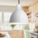 Chroma LED Pendant Glossy White-Mini Pendants-Kuzco Lighting-Lighting Design Store