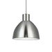 Chroma LED Pendant Brushed Nickel-Mini Pendants-Kuzco Lighting-Lighting Design Store