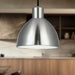Chroma LED Pendant Brushed Nickel-Mini Pendants-Kuzco Lighting-Lighting Design Store