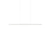 Chute LED Linear Pendant White-Linear/Island-Kuzco Lighting-Lighting Design Store
