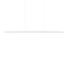 Chute LED Linear Pendant White-Linear/Island-Kuzco Lighting-Lighting Design Store