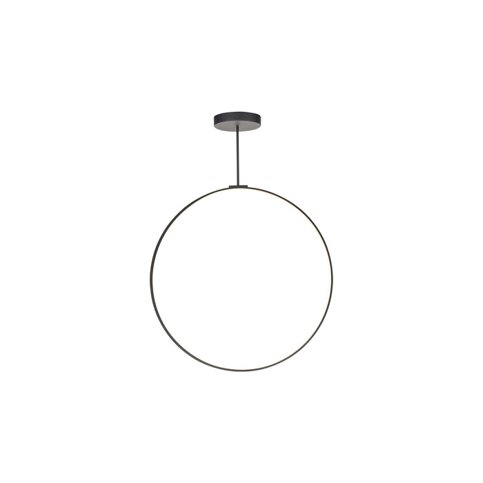 Cirque LED Pendant Black-Pendants-Kuzco Lighting-Lighting Design Store