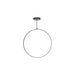 Cirque LED Pendant Black-Pendants-Kuzco Lighting-Lighting Design Store