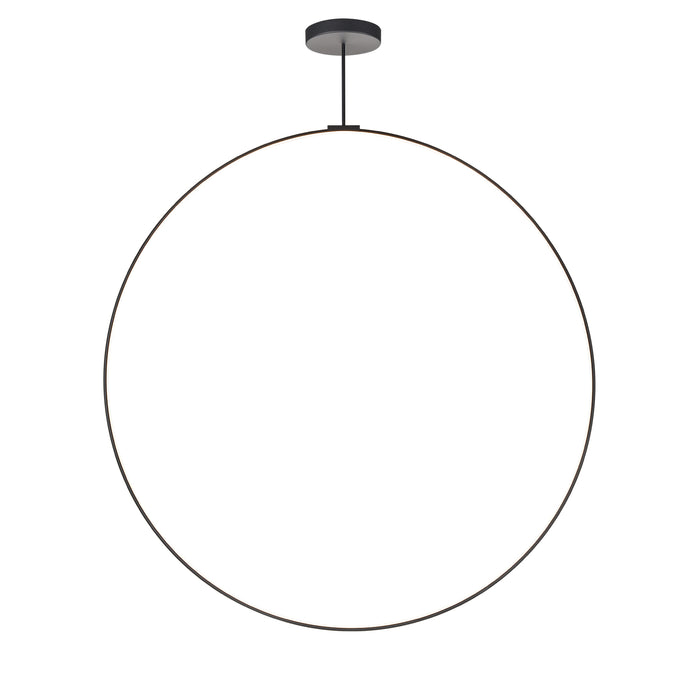 Cirque LED Pendant Black-Pendants-Kuzco Lighting-Lighting Design Store