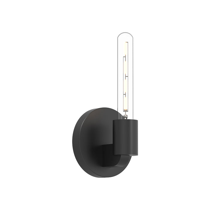 Claire One Light Wall Sconce Matte Black-Sconces-Alora-Lighting Design Store