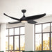 Coronado 56"Ceiling Fan Matte Black-Fans-Kuzco Lighting-Lighting Design Store