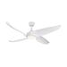 Coronado 56"Ceiling Fan Matte White-Fans-Kuzco Lighting-Lighting Design Store