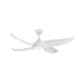 Coronado 56"Ceiling Fan Matte White-Fans-Kuzco Lighting-Lighting Design Store