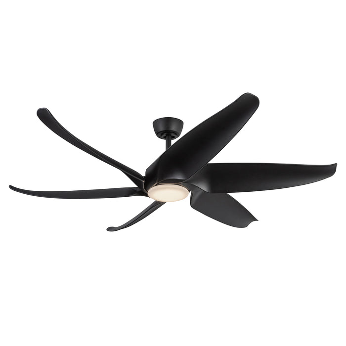 Coronado 60"Ceiling Fan Matte Black-Fans-Kuzco Lighting-Lighting Design Store