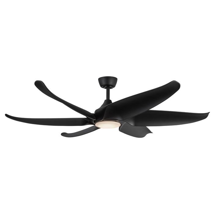 Coronado 60"Ceiling Fan Matte Black-Fans-Kuzco Lighting-Lighting Design Store