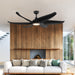 Coronado 60"Ceiling Fan Matte Black-Fans-Kuzco Lighting-Lighting Design Store