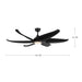 Coronado 60"Ceiling Fan Matte Black-Fans-Kuzco Lighting-Lighting Design Store