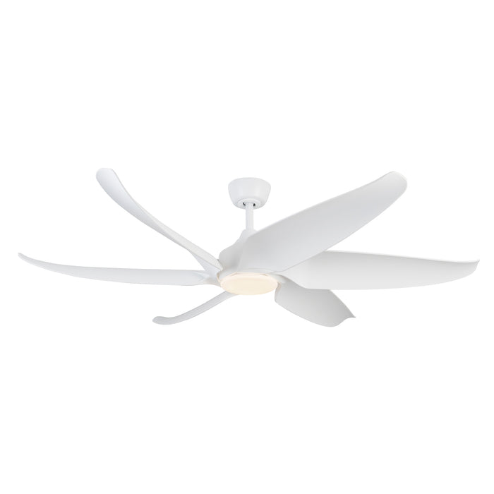 Coronado 60"Ceiling Fan Matte White-Fans-Kuzco Lighting-Lighting Design Store