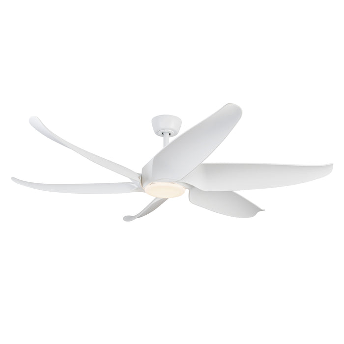 Coronado 60"Ceiling Fan Matte White-Fans-Kuzco Lighting-Lighting Design Store