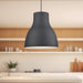 Cradle One Light Pendant Black-Mini Pendants-Kuzco Lighting-Lighting Design Store