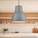 Cradle One Light Pendant Gray-Mini Pendants-Kuzco Lighting-Lighting Design Store