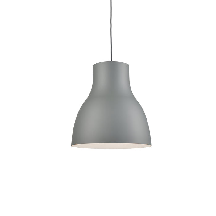 Cradle One Light Pendant Gray-Pendants-Kuzco Lighting-Lighting Design Store