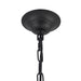 Crosby Four Light Chandelier Matte Black-Mid. Chandeliers-Alora-Lighting Design Store